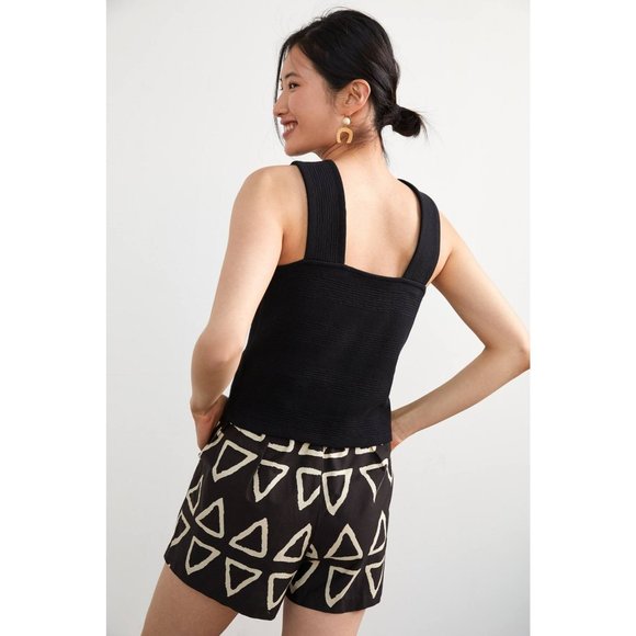 Anthropologie Daily Practice Textured Square-Neck Tank - Picture 3 of 9